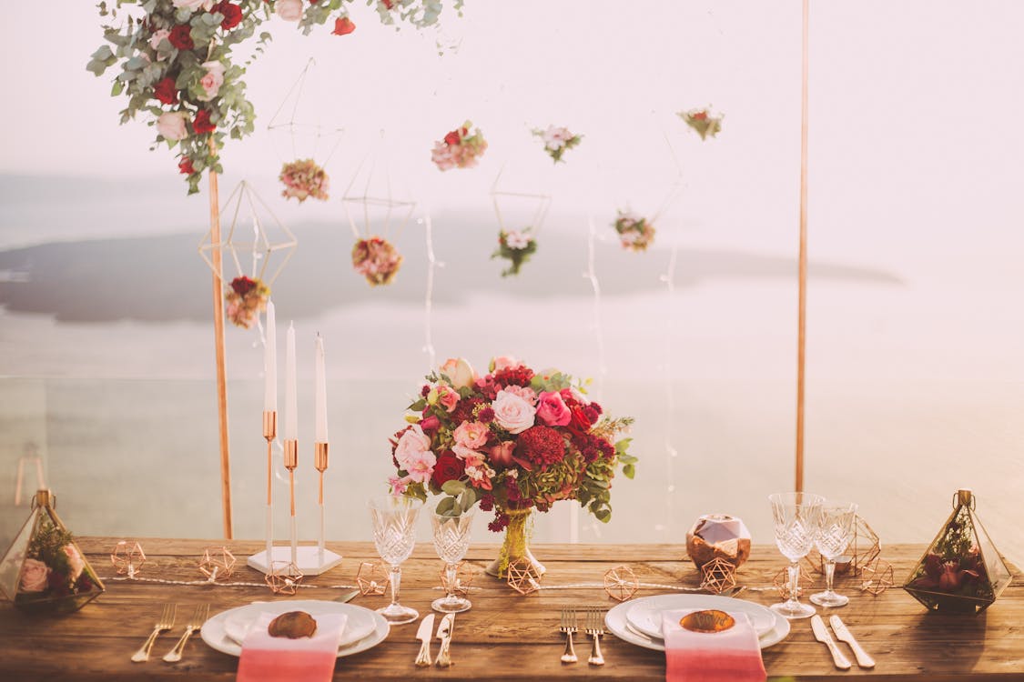 Champagne toast at wedding reception