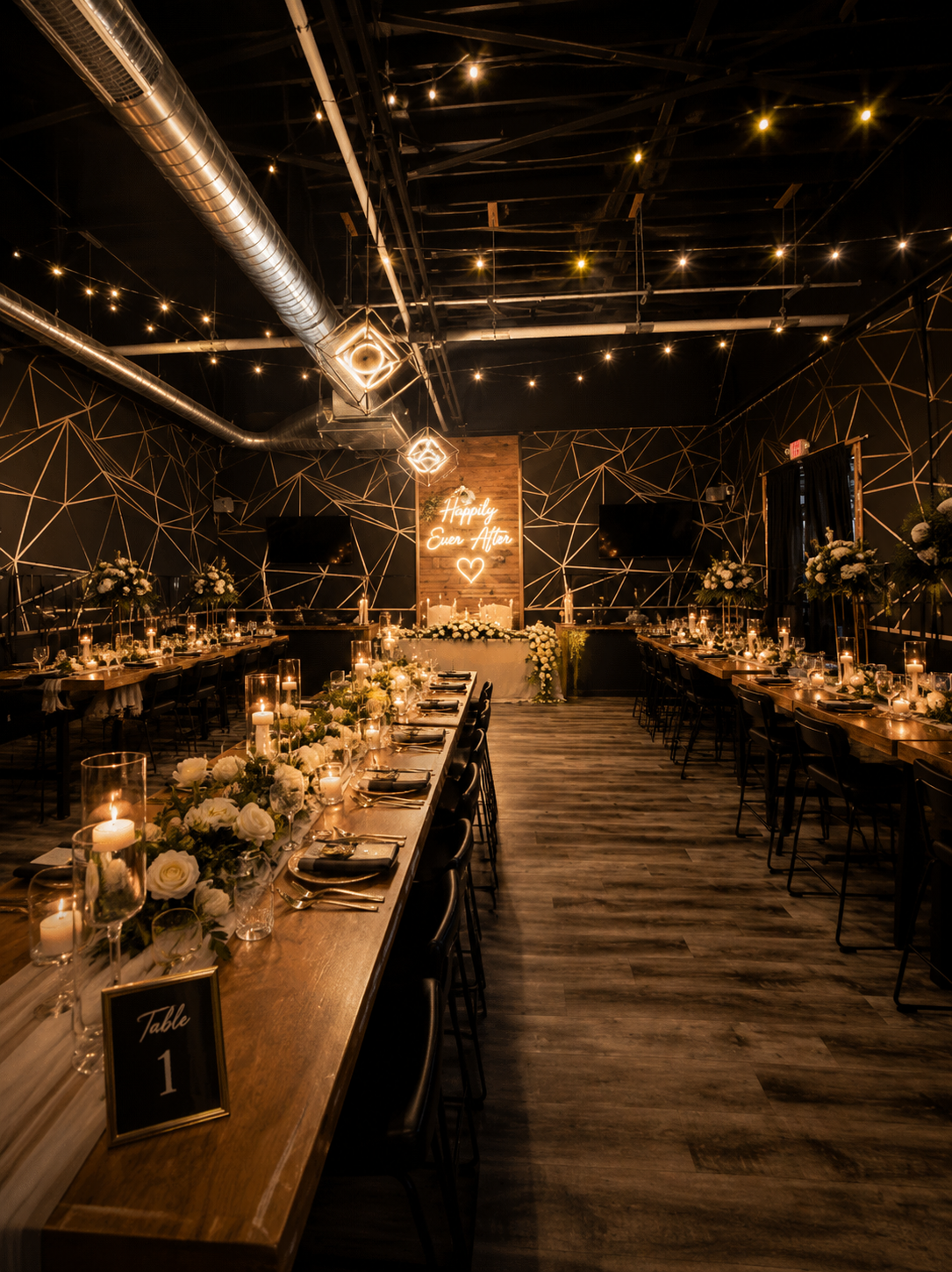 Wedding reception at The Boundary